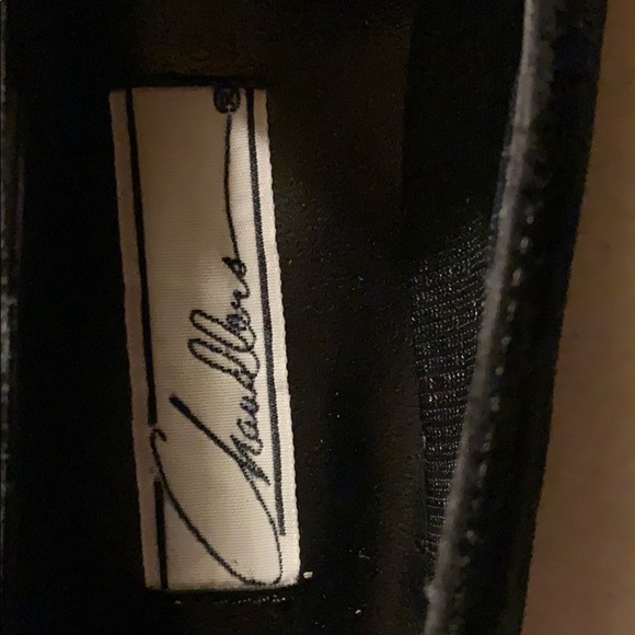 Chandelier Brand Black Suede Flats w/Jewel Accts - Picture 6 of 10